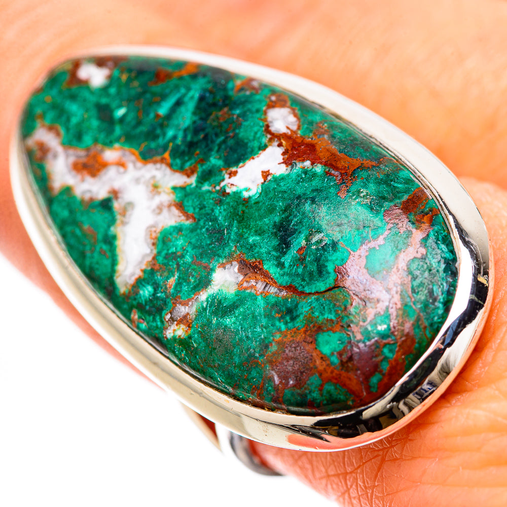 Malachite Rings handcrafted by Anasilvercos - RING133894