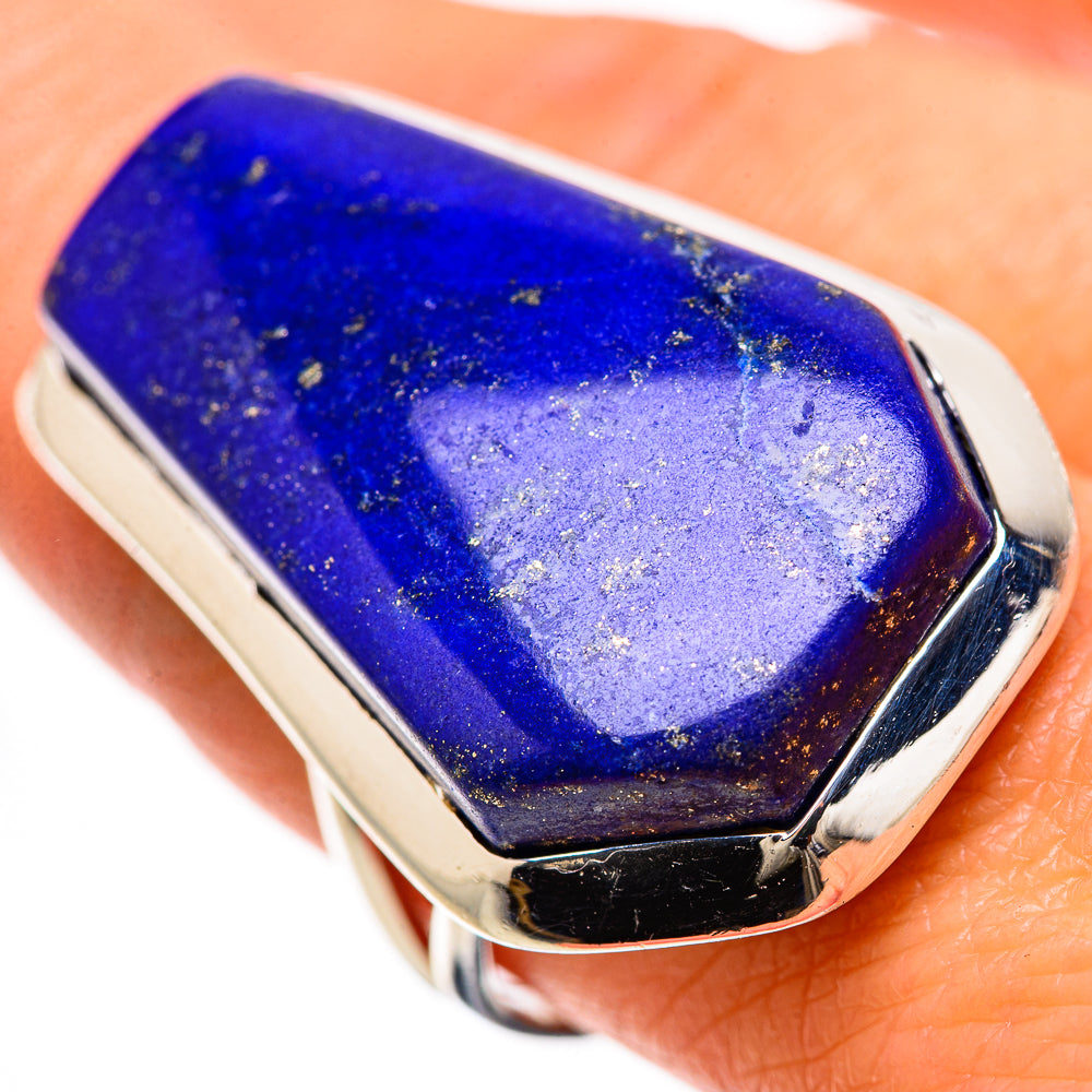 Lapis Lazuli Rings handcrafted by Anasilvercos - RING133937