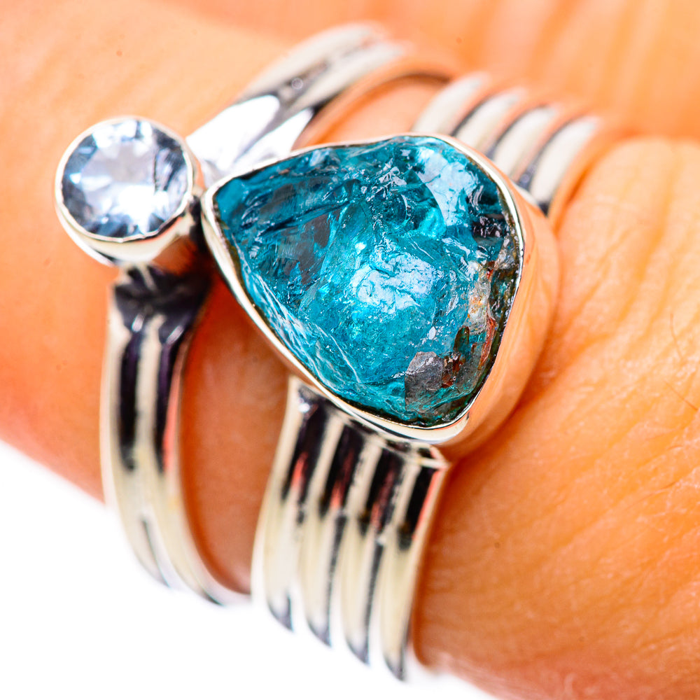 Apatite Rings handcrafted by Anasilvercos - RING133966