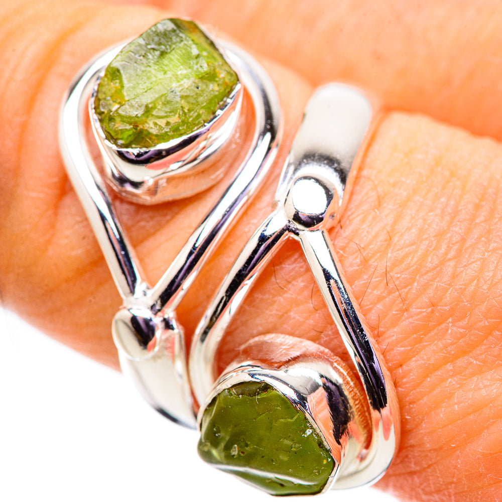 Peridot Rings handcrafted by Anasilvercos - RING133969