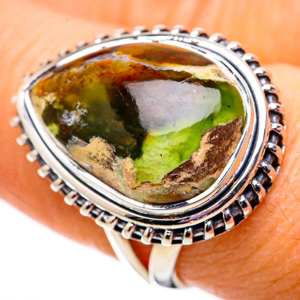 Rainforest Opal Rings handcrafted by Anasilvercos - RING133970