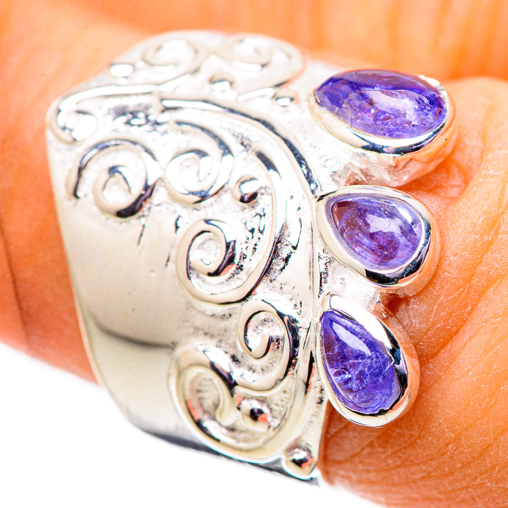 Tanzanite Rings handcrafted by Anasilvercos - RING133978