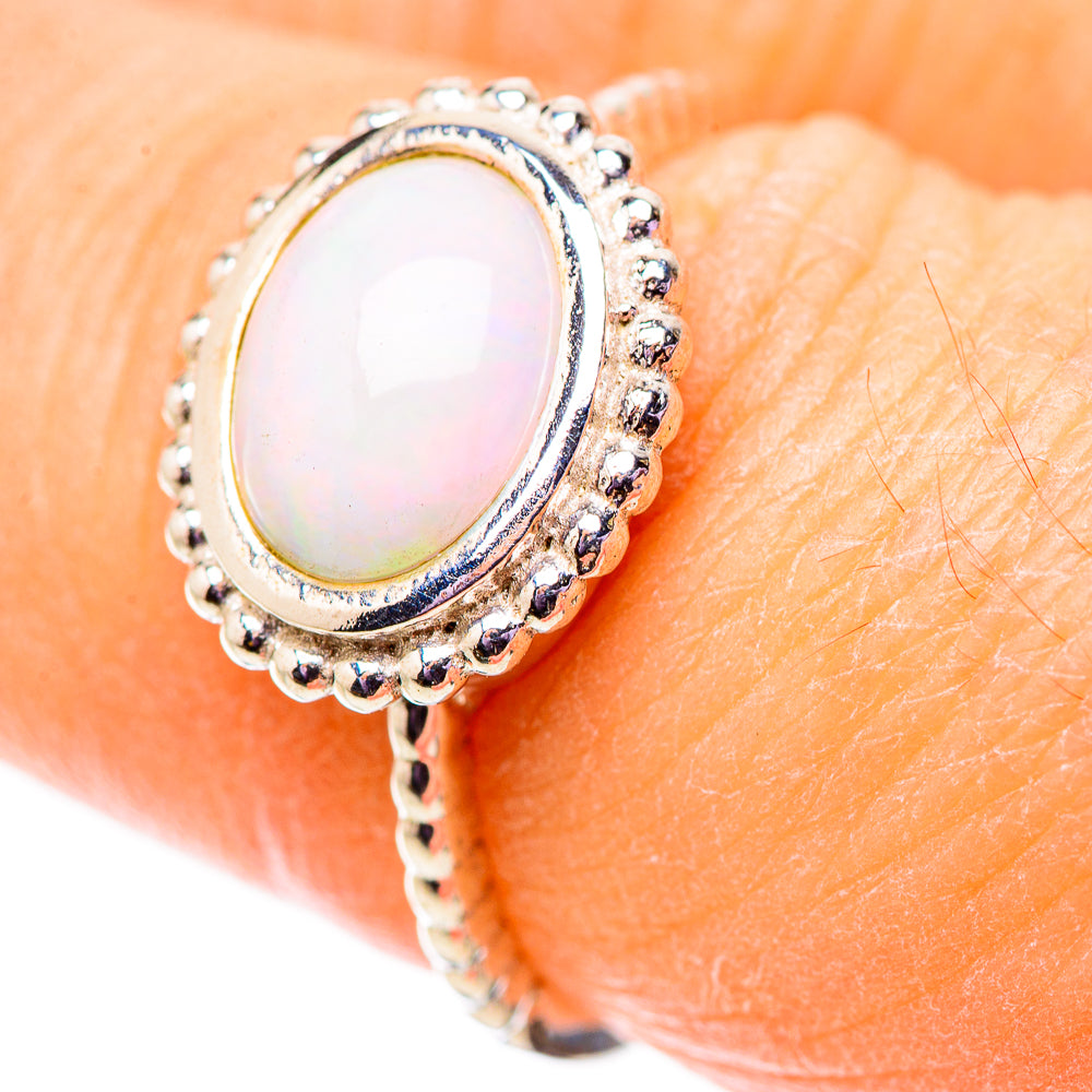 Ethiopian Opal Rings handcrafted by Anasilvercos - RING133983