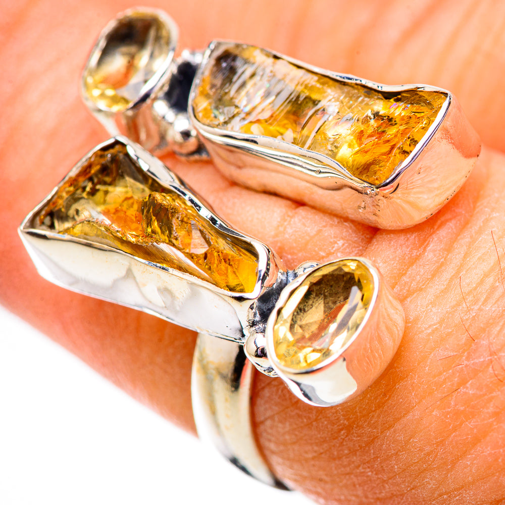 Citrine Rings handcrafted by Anasilvercos - RING134000
