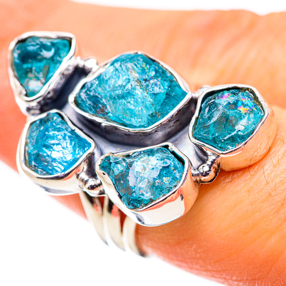 Apatite Rings handcrafted by Anasilvercos - RING134067