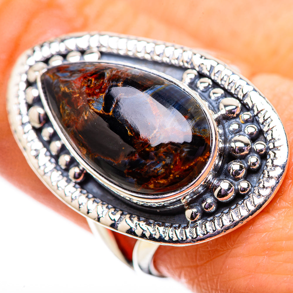 Pietersite Rings handcrafted by Anasilvercos - RING134107