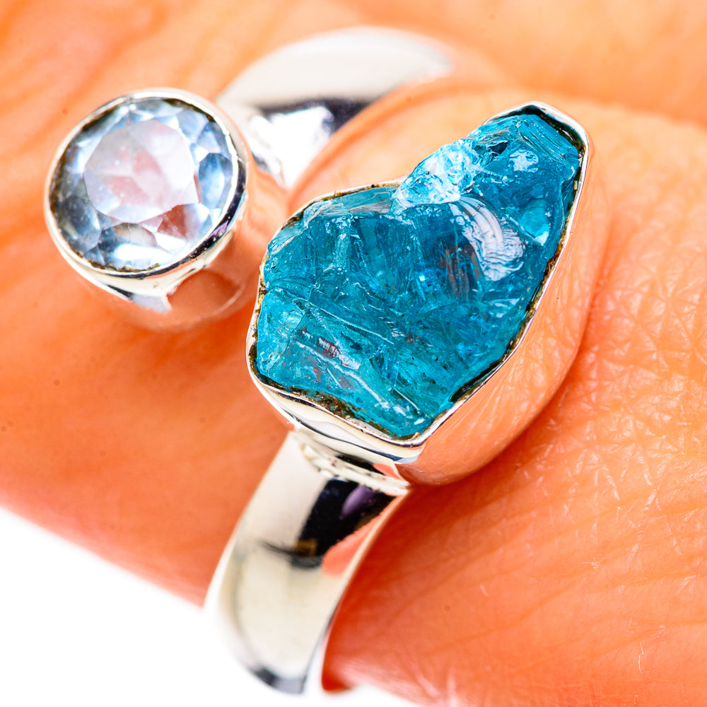 Apatite Rings handcrafted by Anasilvercos - RING134121