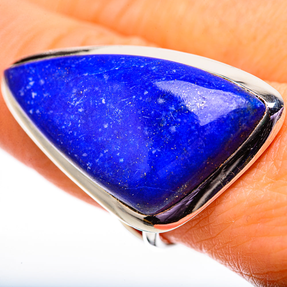 Lapis Lazuli Rings handcrafted by Anasilvercos - RING134144