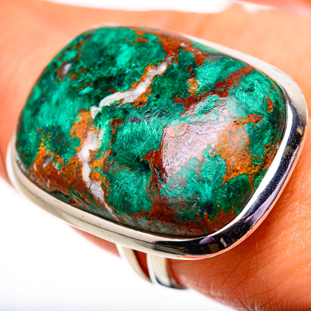 Malachite Rings handcrafted by Anasilvercos - RING134147