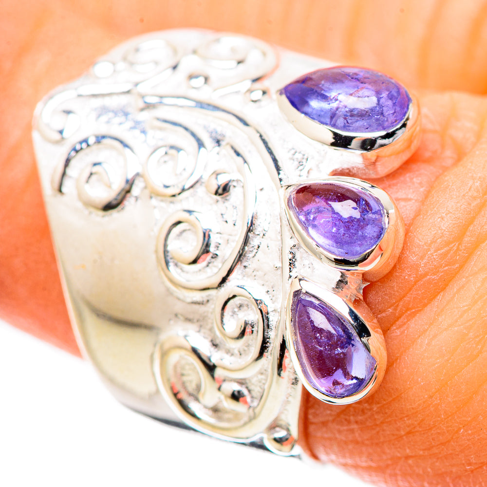 Tanzanite Rings handcrafted by Anasilvercos - RING134195