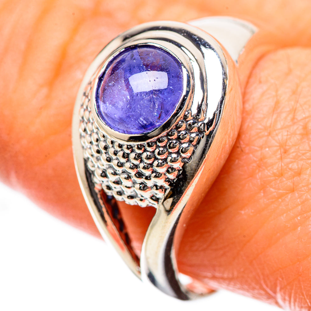 Tanzanite Rings handcrafted by Anasilvercos - RING134215