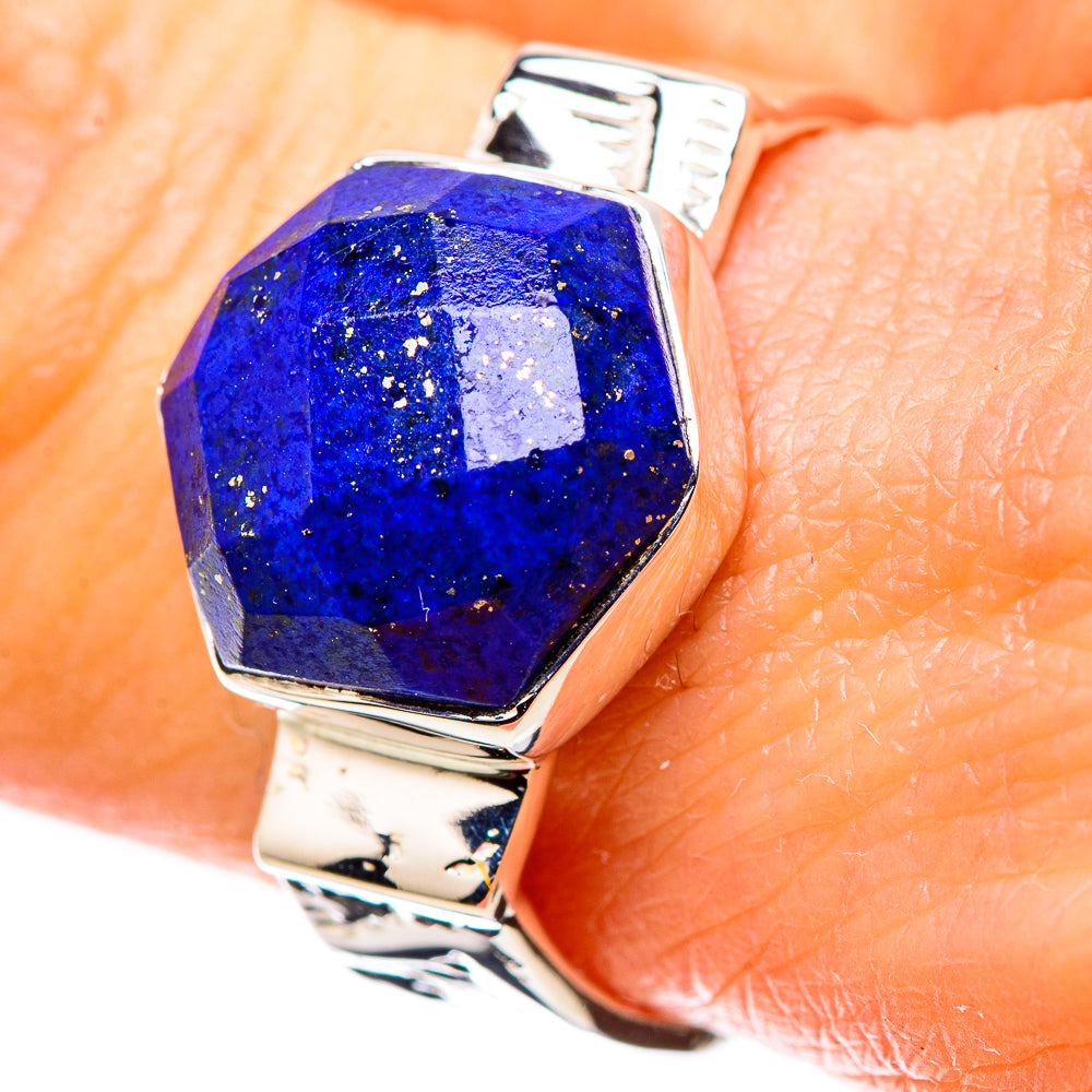 Lapis Lazuli Rings handcrafted by Anasilvercos - RING134360