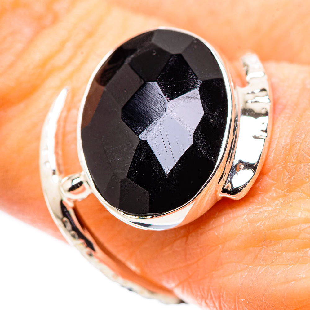 Black Onyx Rings handcrafted by Anasilvercos - RING134373