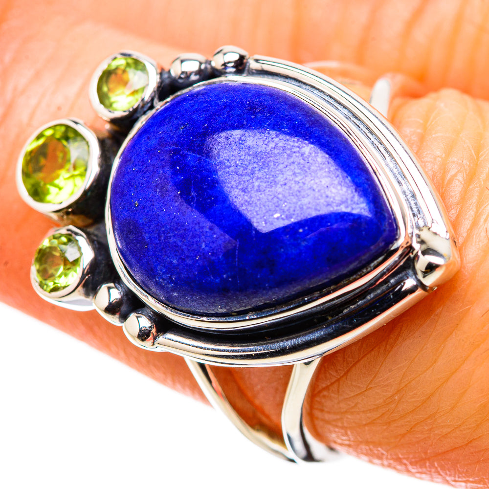 Lapis Lazuli Rings handcrafted by Anasilvercos - RING134427