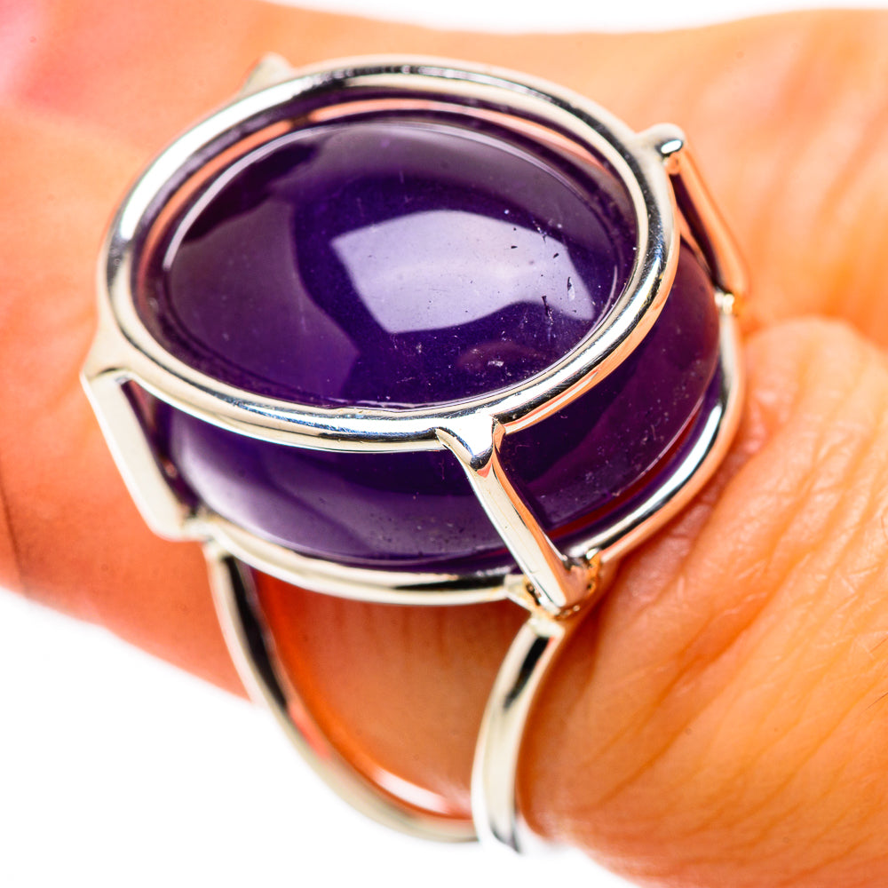 Amethyst Rings handcrafted by Anasilvercos - RING134460