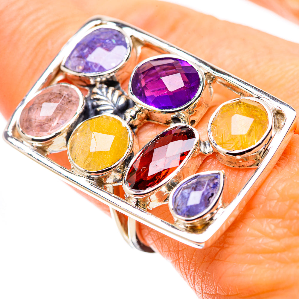 Amethyst Rings handcrafted by Anasilvercos - RING134467