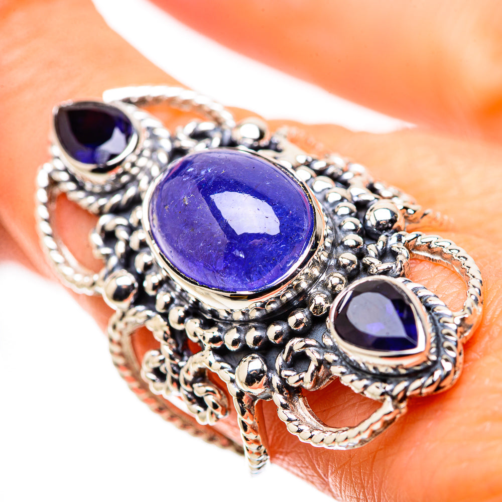 Tanzanite Rings handcrafted by Anasilvercos - RING134494