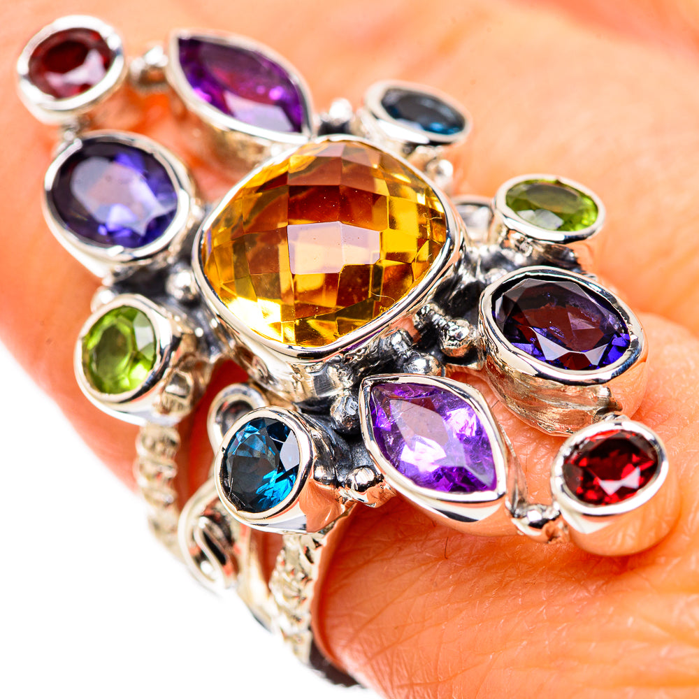 Citrine Rings handcrafted by Anasilvercos - RING134495