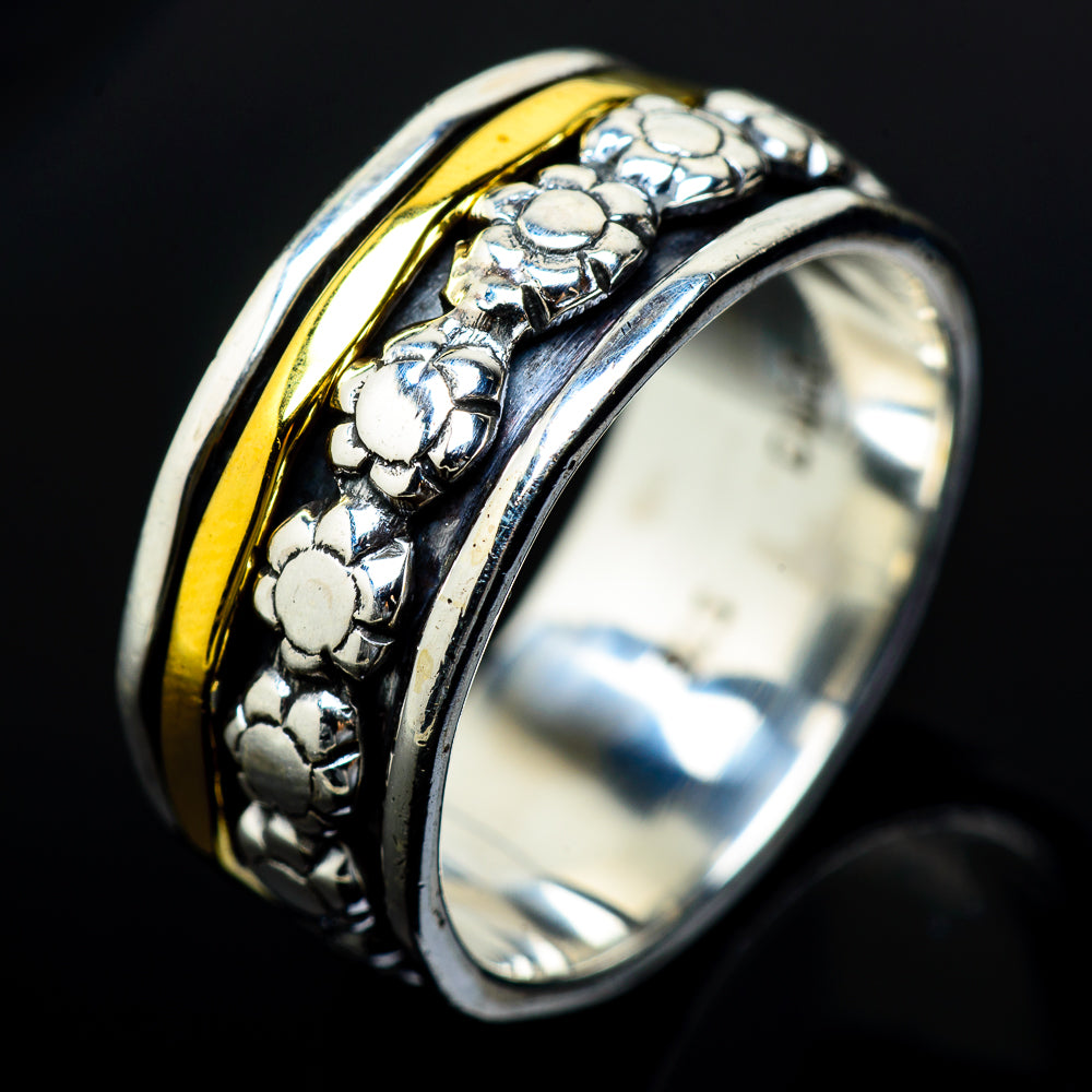 Meditation Spinner Rings handcrafted by Anasilvercos - RING16314