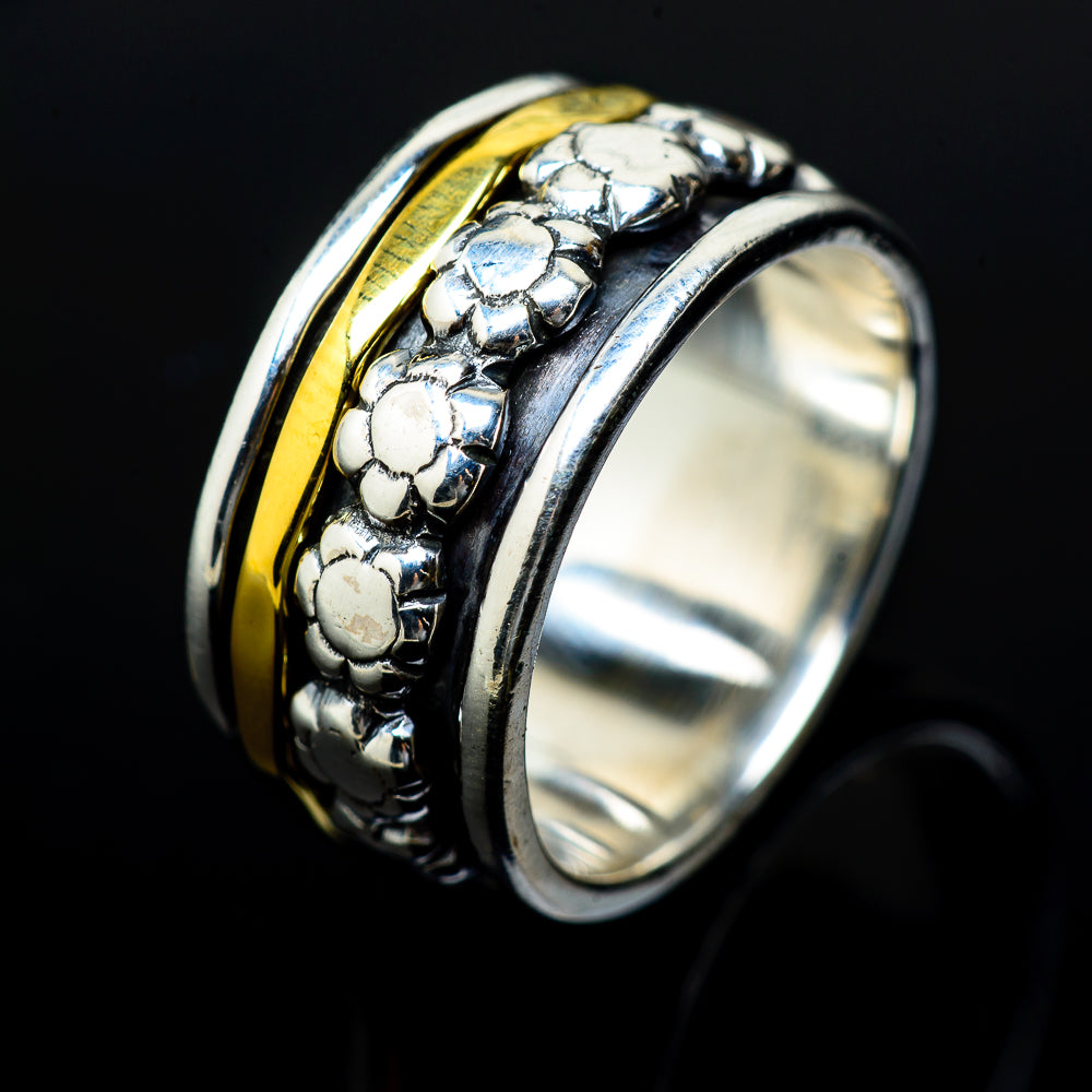 Meditation Spinner Rings handcrafted by Anasilvercos - RING16397