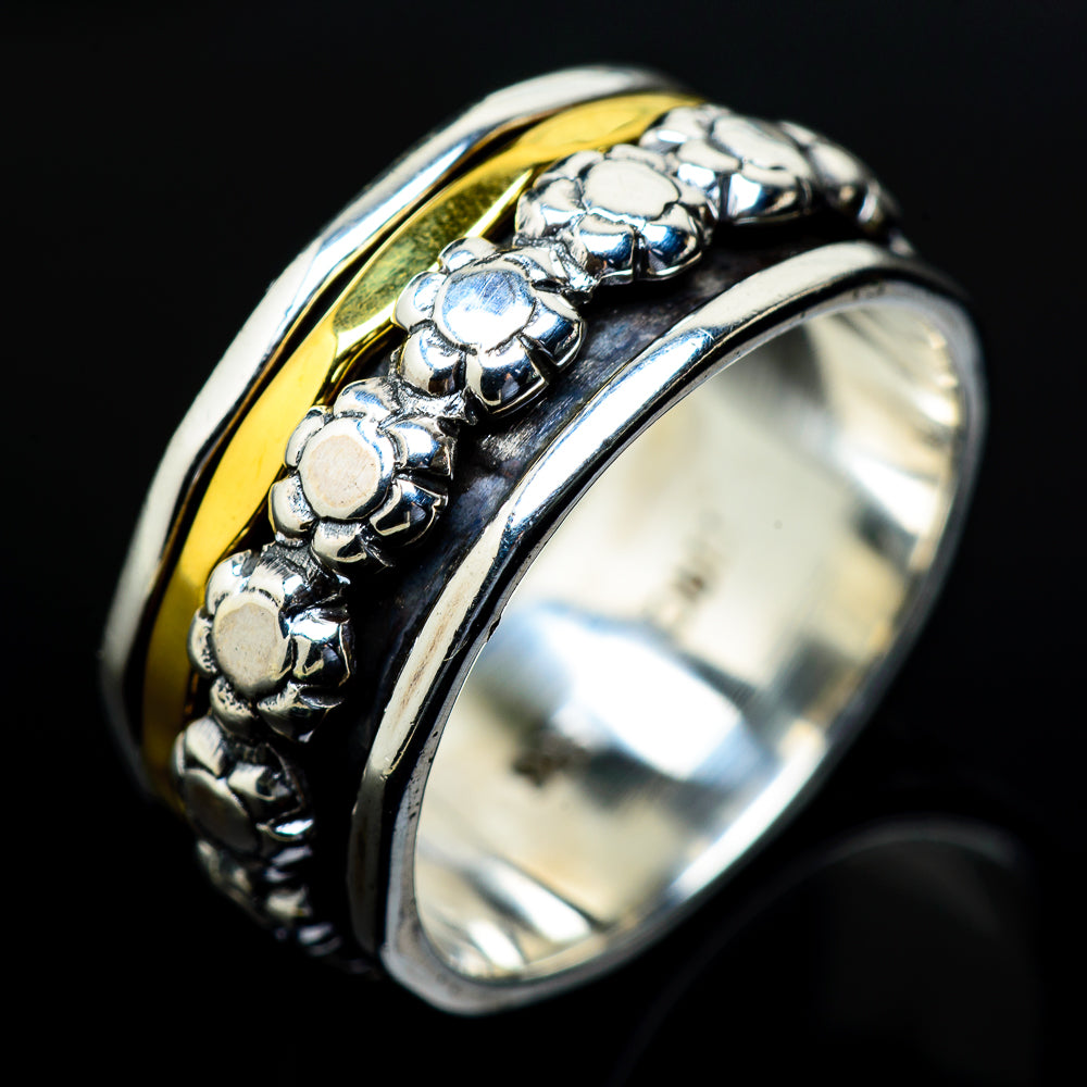Meditation Spinner Rings handcrafted by Anasilvercos - RING16601