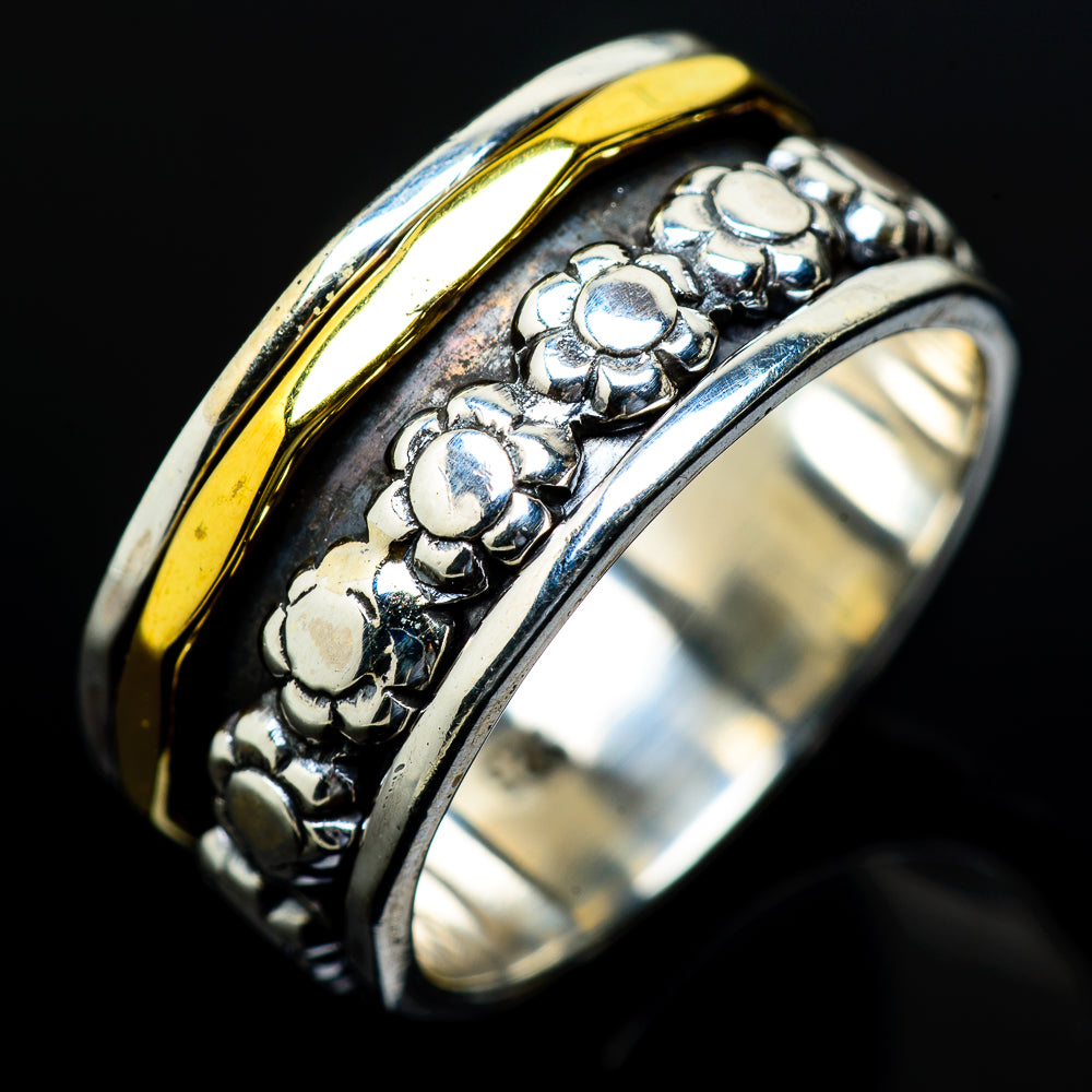 Meditation Spinner Rings handcrafted by Anasilvercos - RING16789