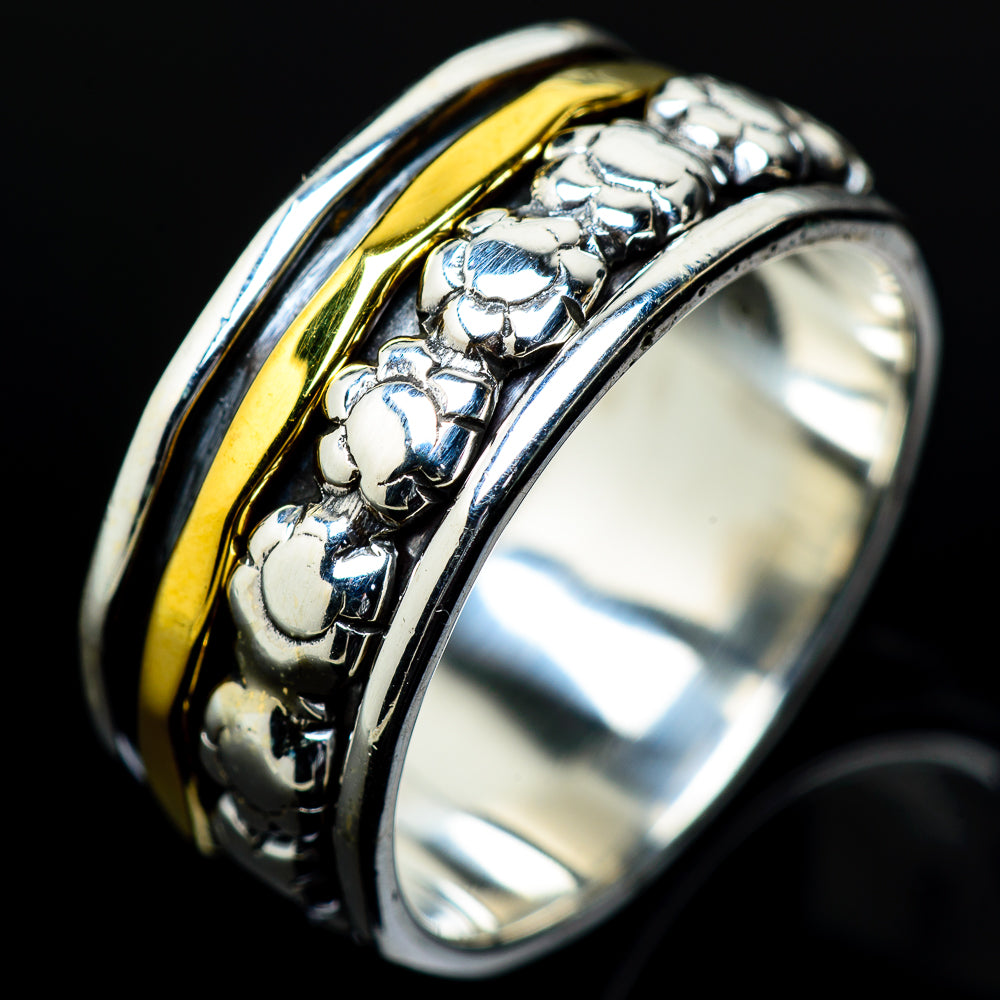 Meditation Spinner Rings handcrafted by Anasilvercos - RING16924