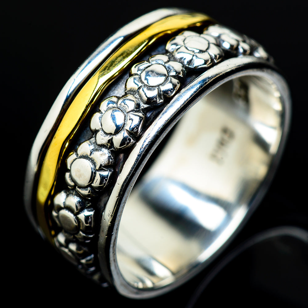 Meditation Spinner Rings handcrafted by Anasilvercos - RING16956