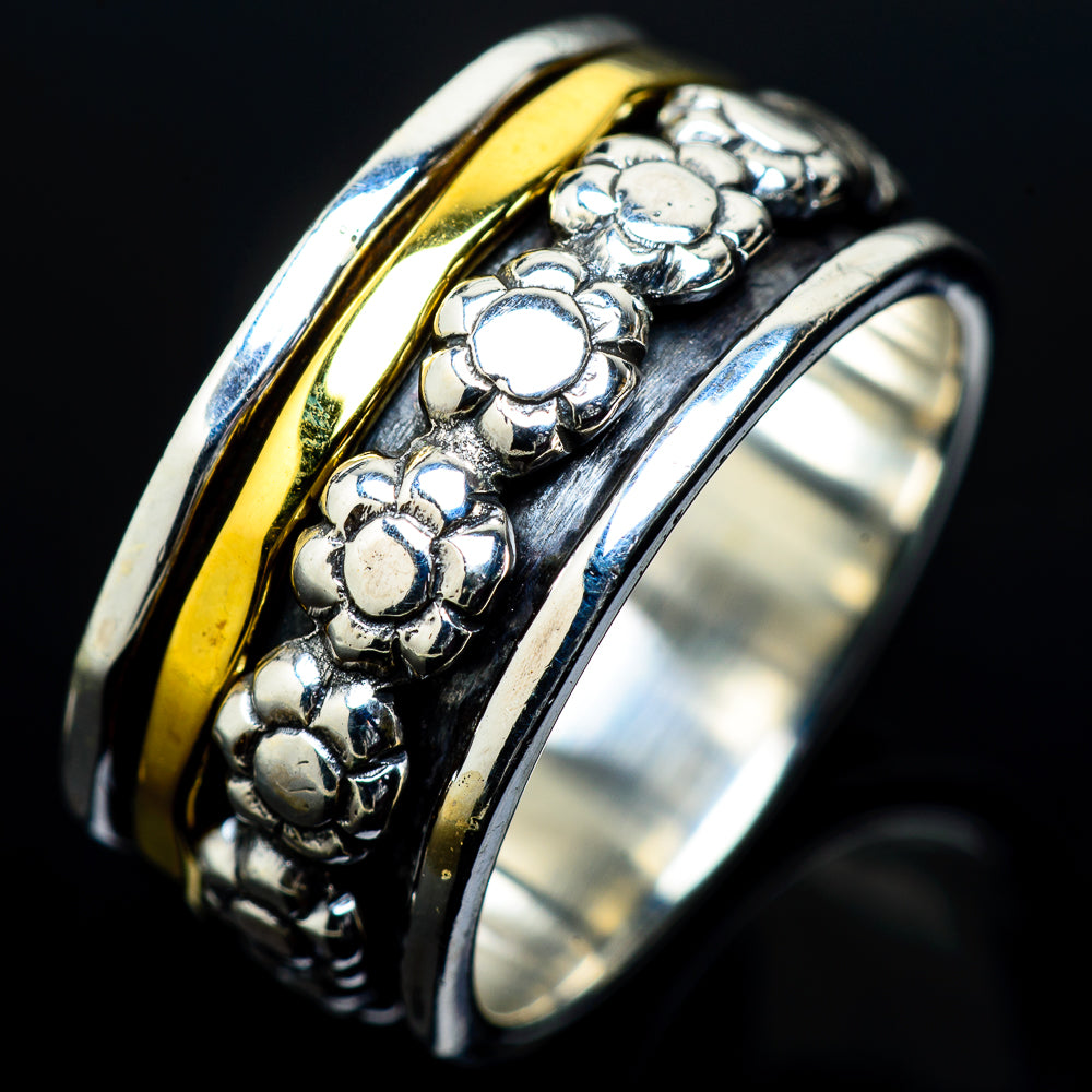 Meditation Spinner Rings handcrafted by Anasilvercos - RING17033