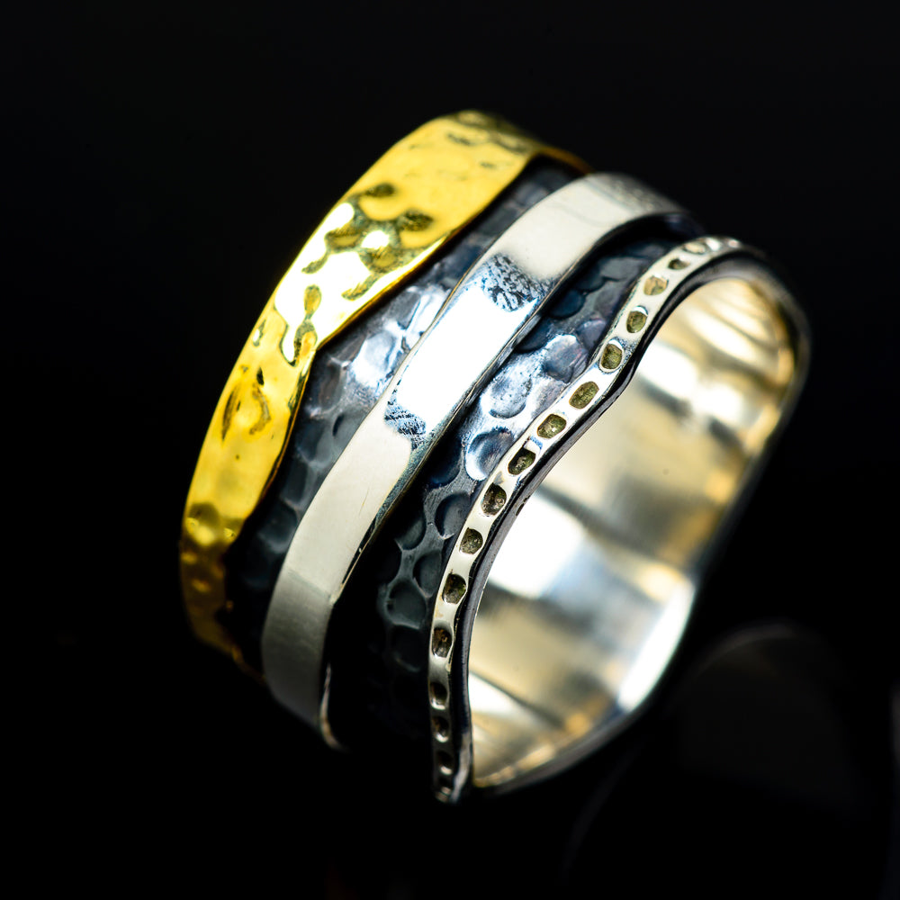Meditation Spinner Rings handcrafted by Anasilvercos - RING17082
