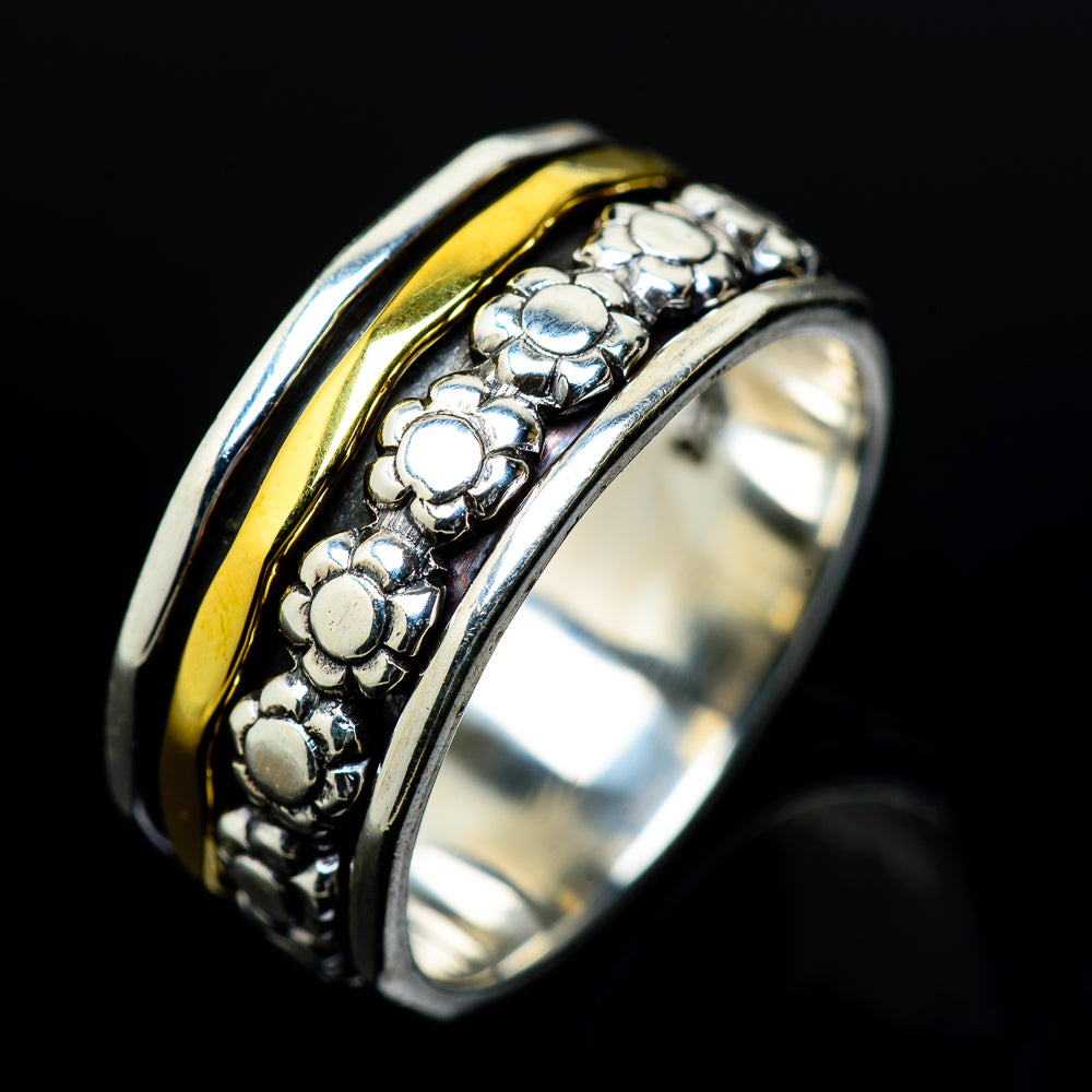 Meditation Spinner Rings handcrafted by Anasilvercos - RING17083