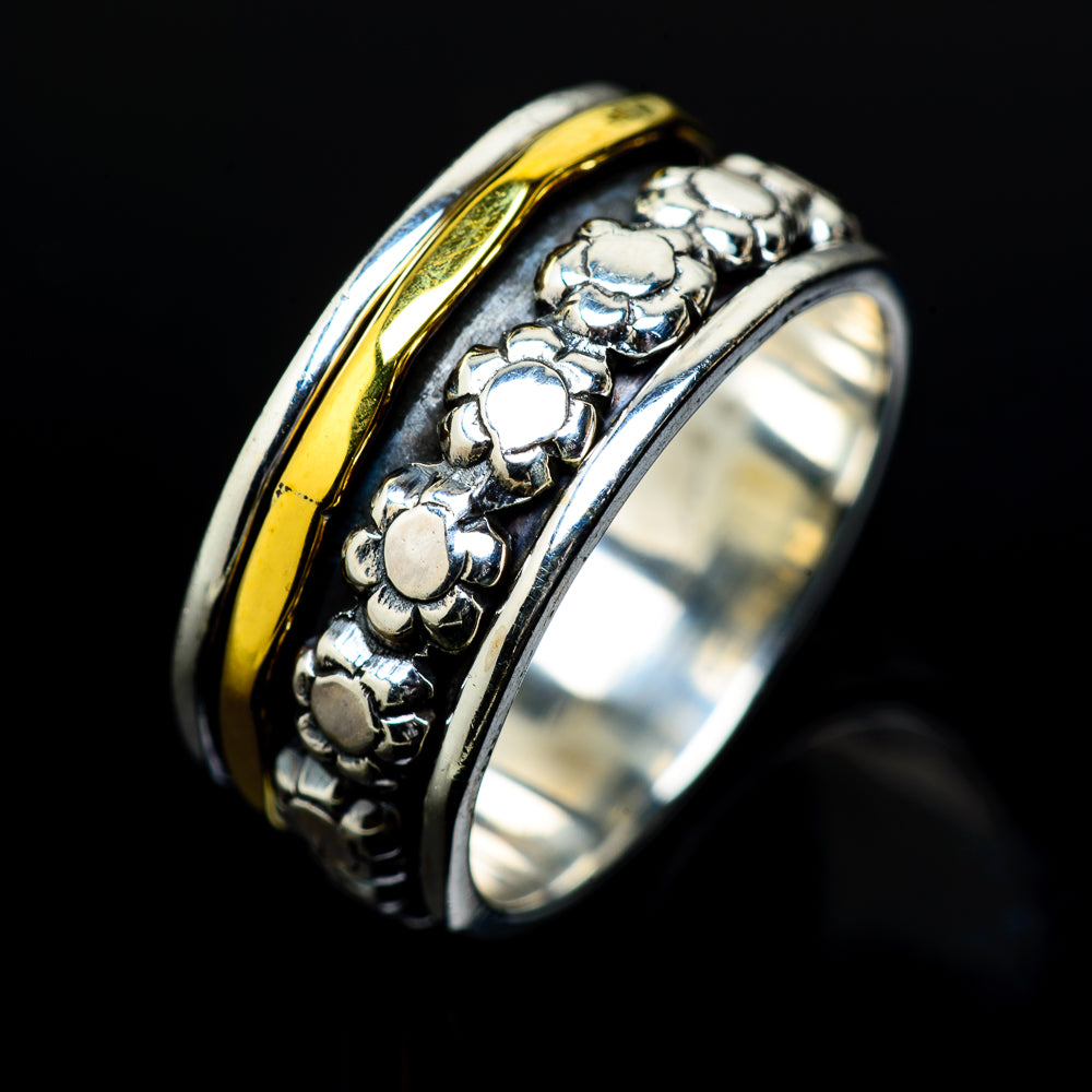 Meditation Spinner Rings handcrafted by Anasilvercos - RING17103