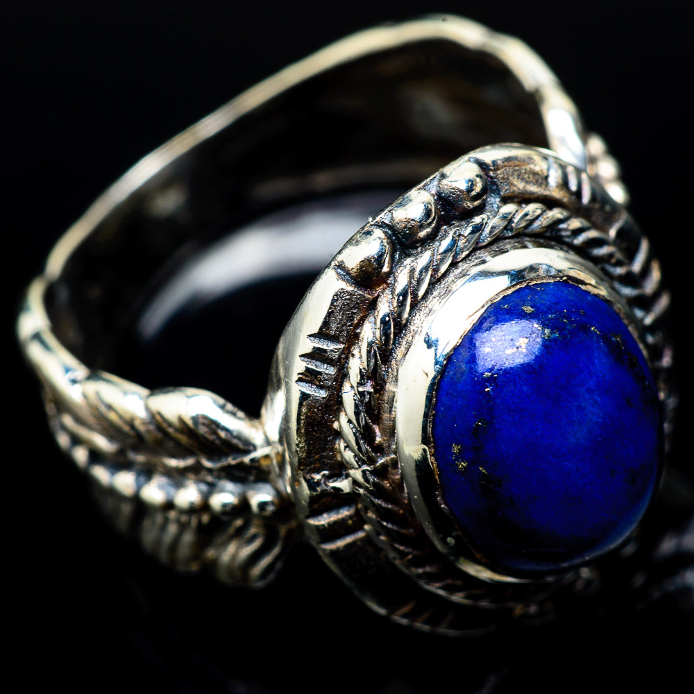 Lapis Lazuli Rings handcrafted by Anasilvercos - RING17129