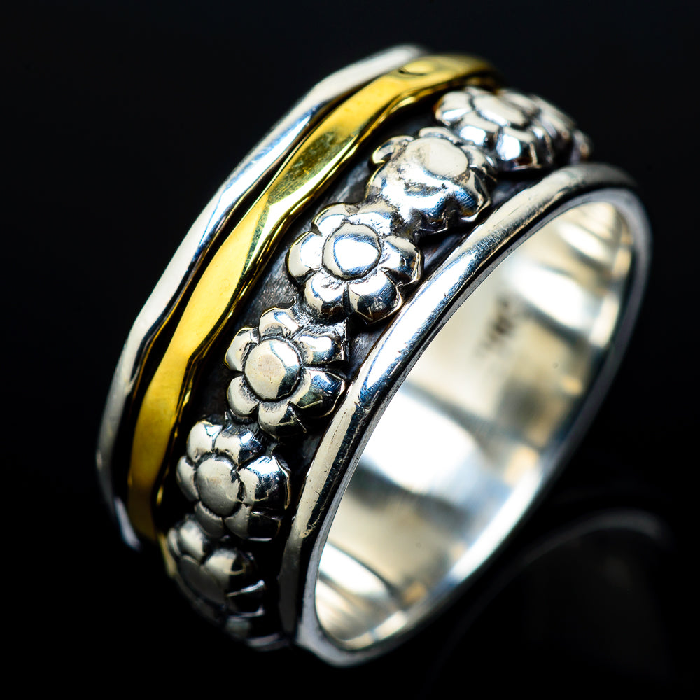 Meditation Spinner Rings handcrafted by Anasilvercos - RING17144