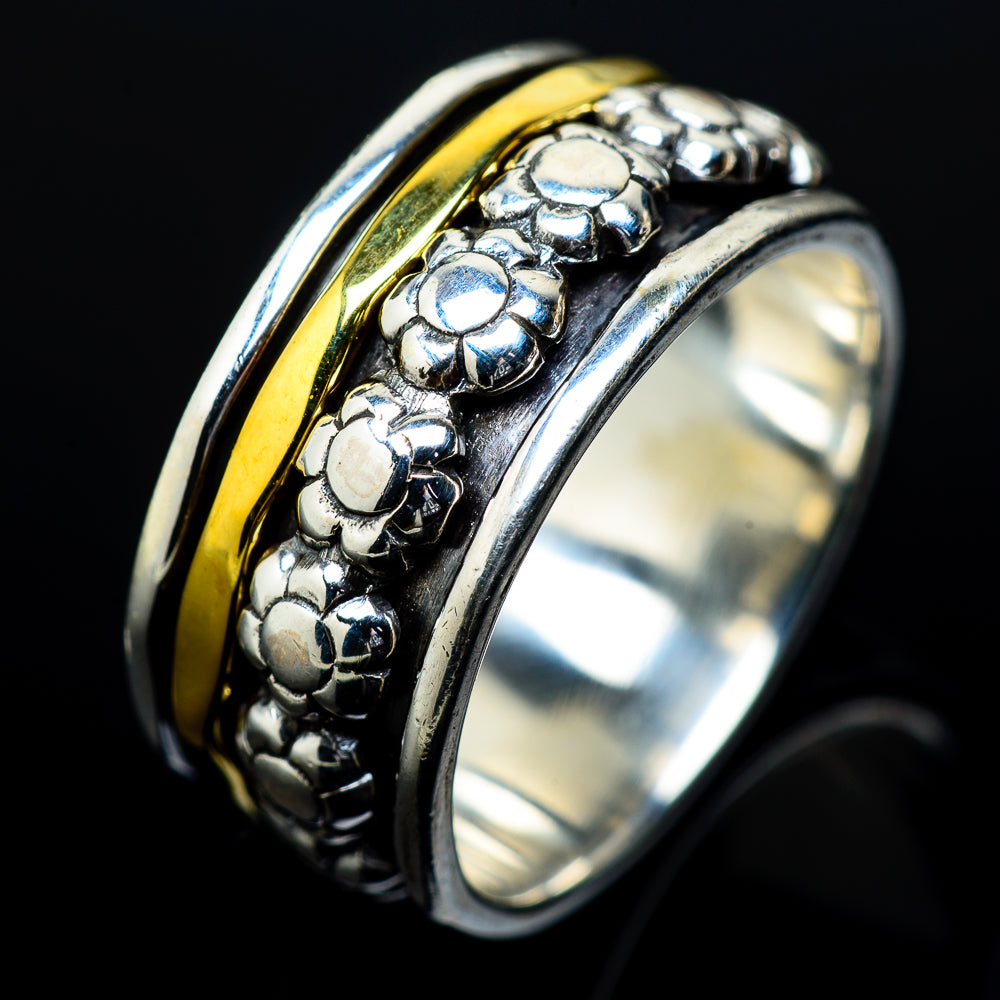 Meditation Spinner Rings handcrafted by Anasilvercos - RING17162