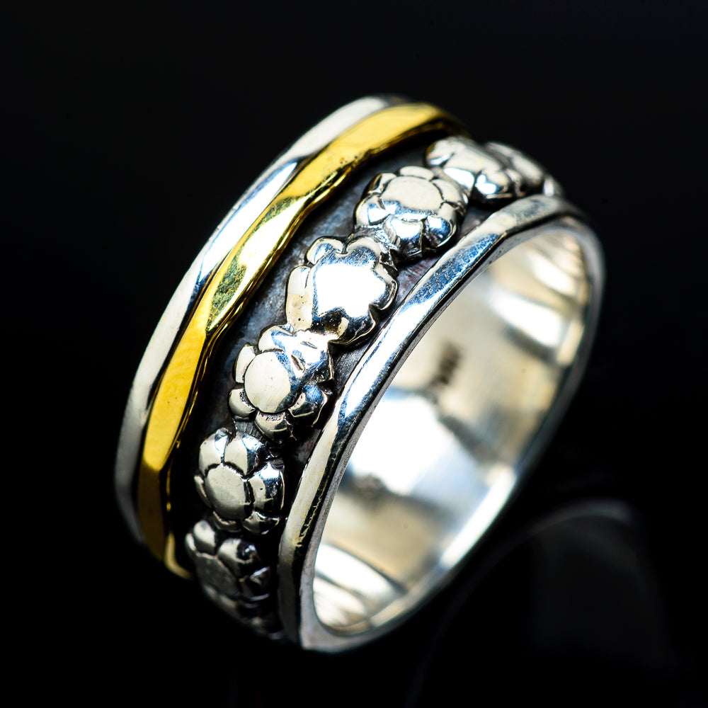 Meditation Spinner Rings handcrafted by Anasilvercos - RING17176