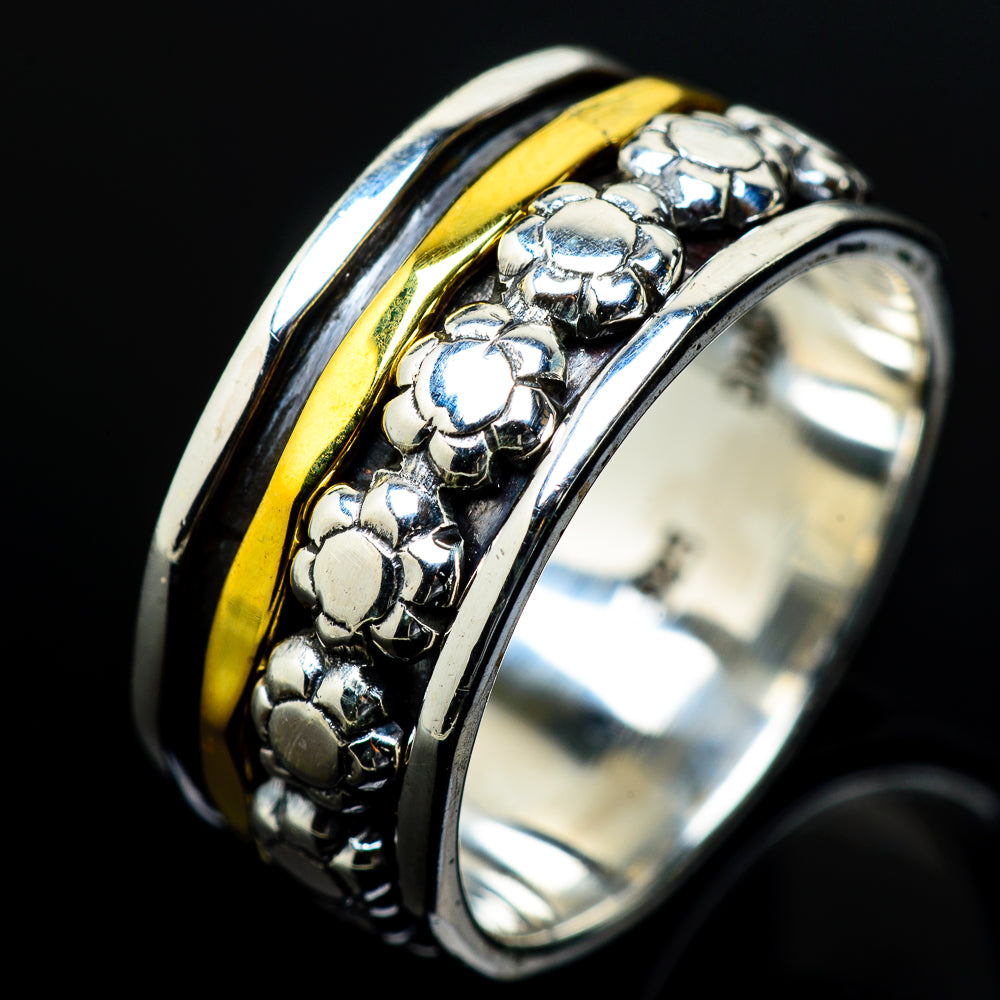 Meditation Spinner Rings handcrafted by Anasilvercos - RING17350