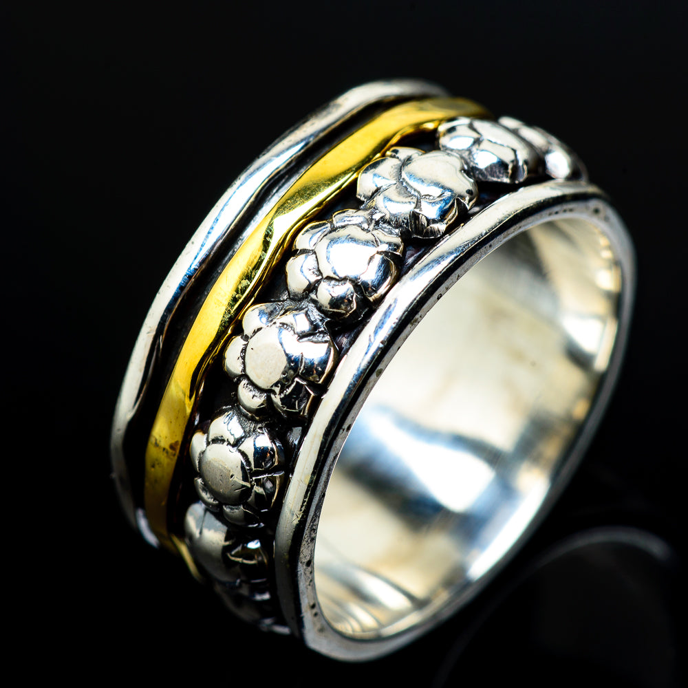 Meditation Spinner Rings handcrafted by Anasilvercos - RING17400