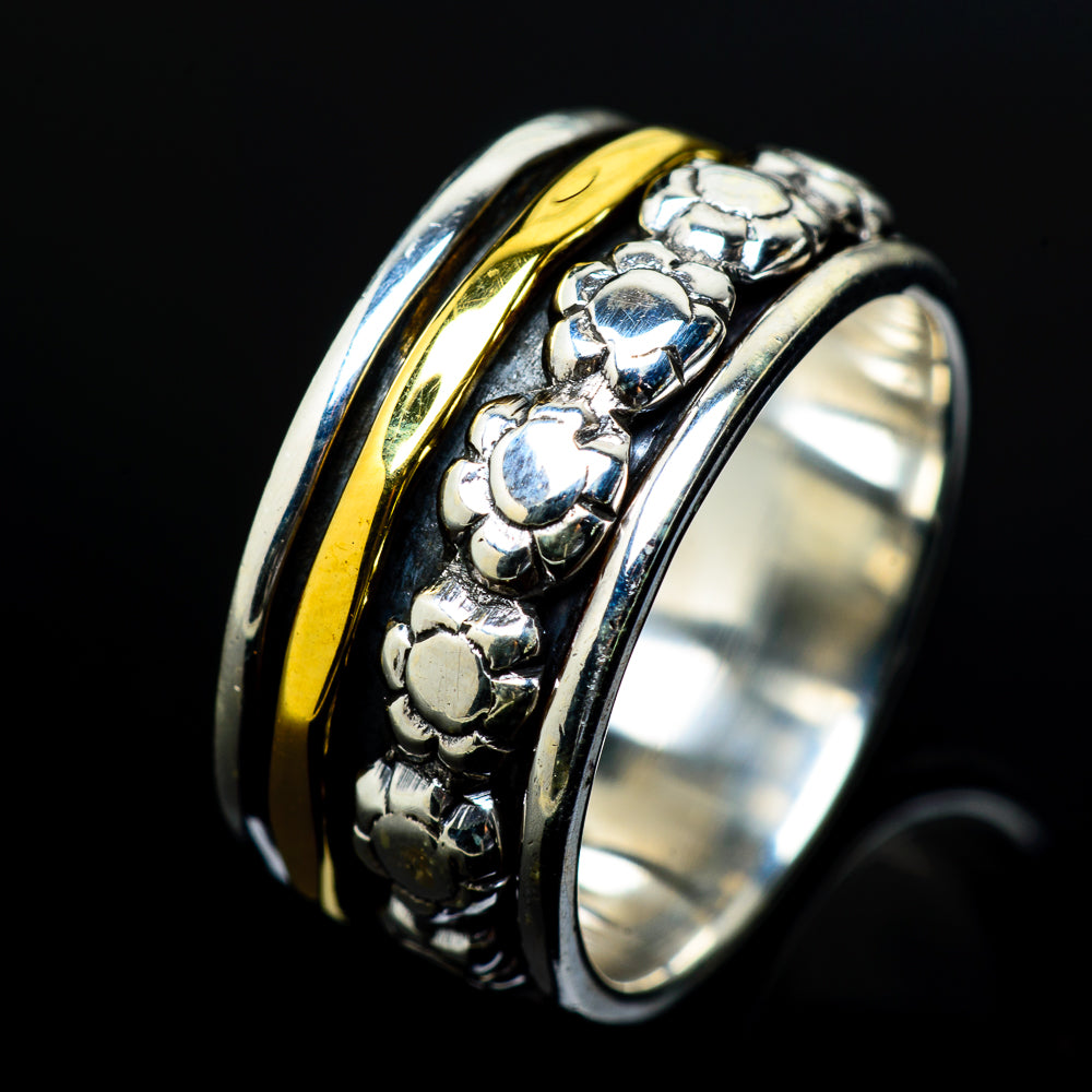 Meditation Spinner Rings handcrafted by Anasilvercos - RING17439