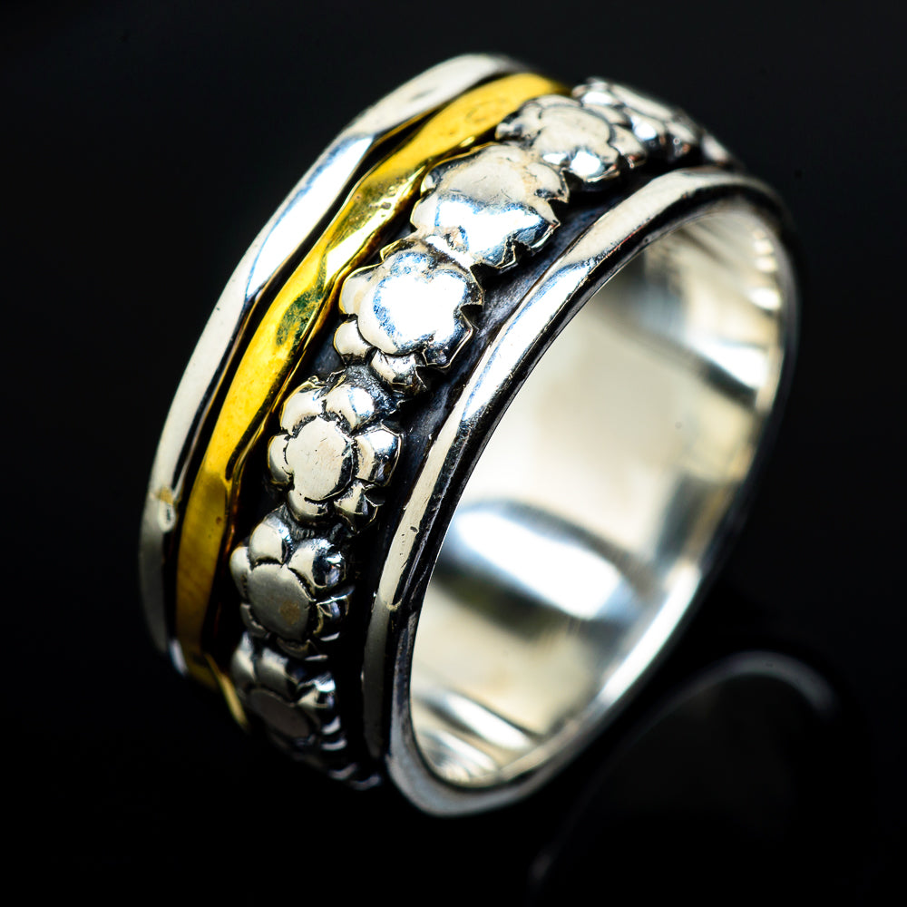 Meditation Spinner Rings handcrafted by Anasilvercos - RING17850