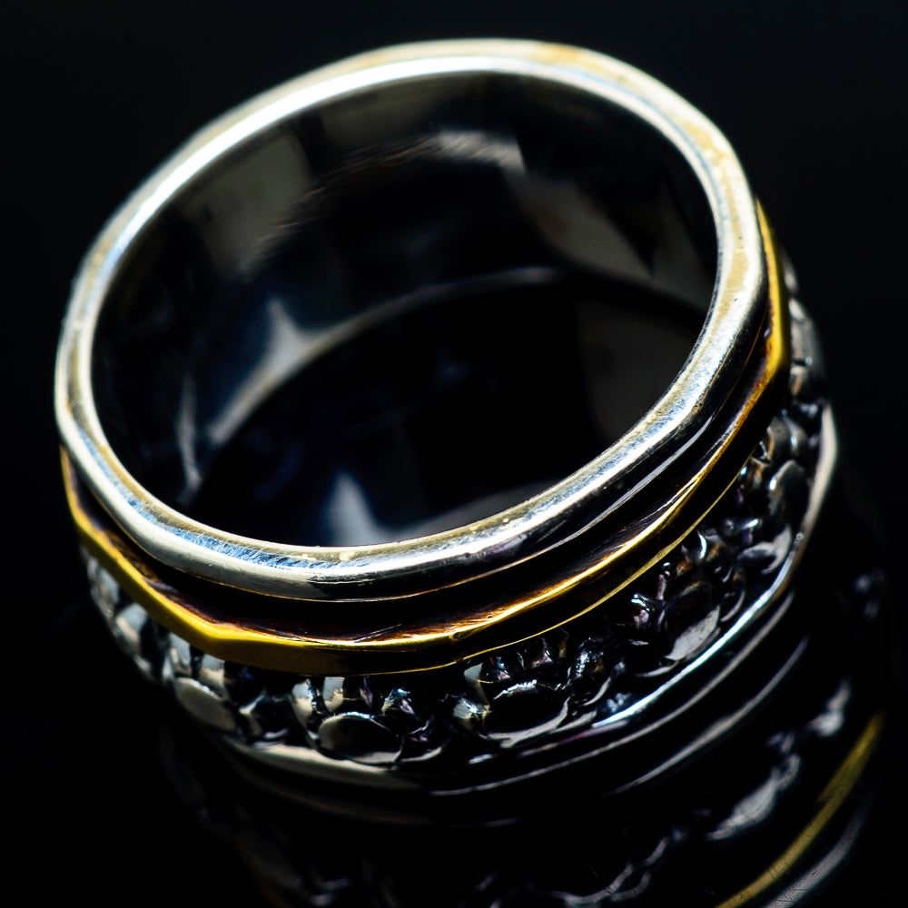 Meditation Spinner Rings handcrafted by Anasilvercos - RING19489