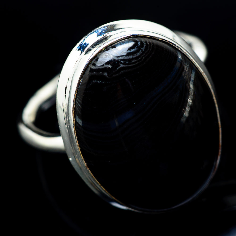 Psilomelane Rings handcrafted by Anasilvercos - RING19656