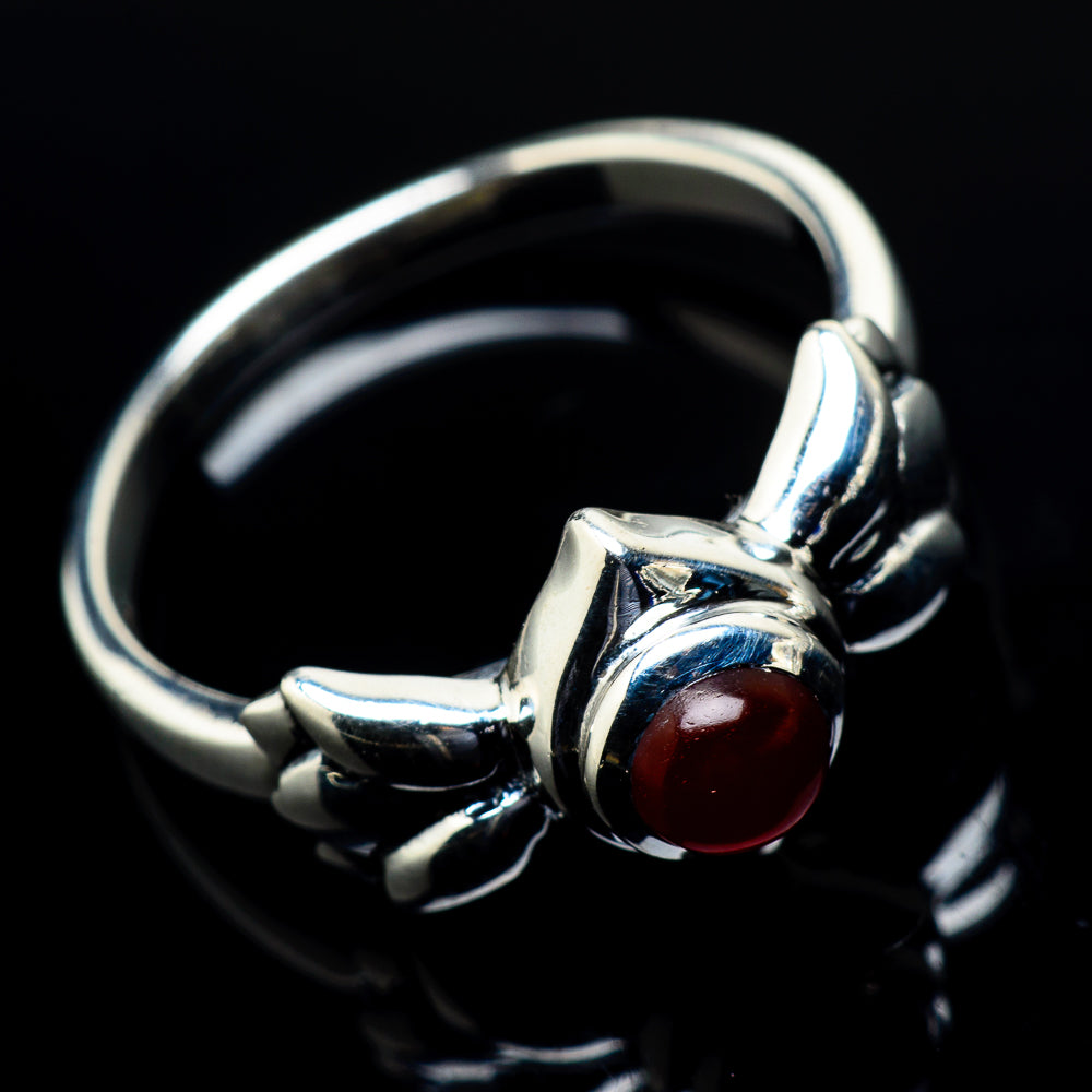 Red Onyx Rings handcrafted by Anasilvercos - RING19719