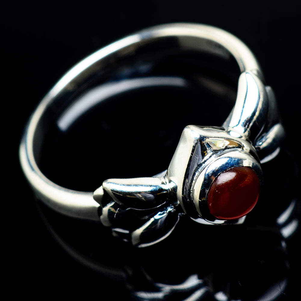 Red Onyx Rings handcrafted by Anasilvercos - RING19788