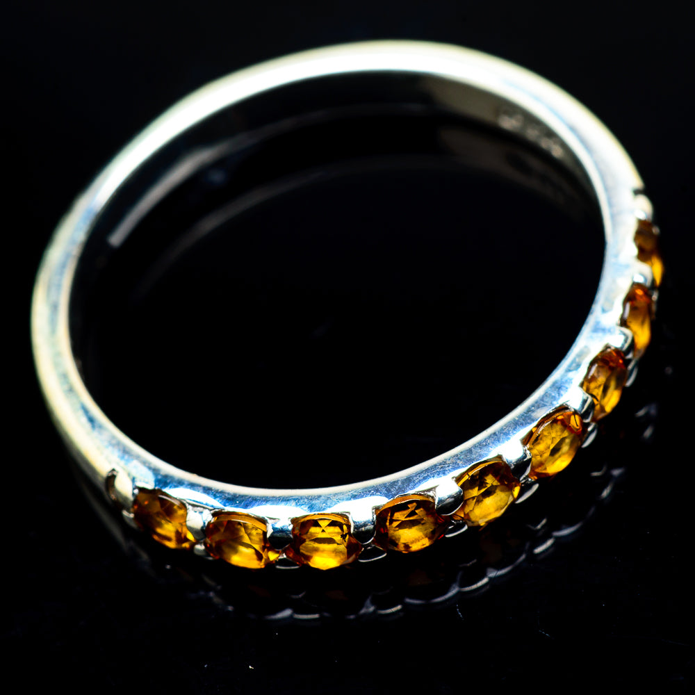 Citrine Rings handcrafted by Anasilvercos - RING19808