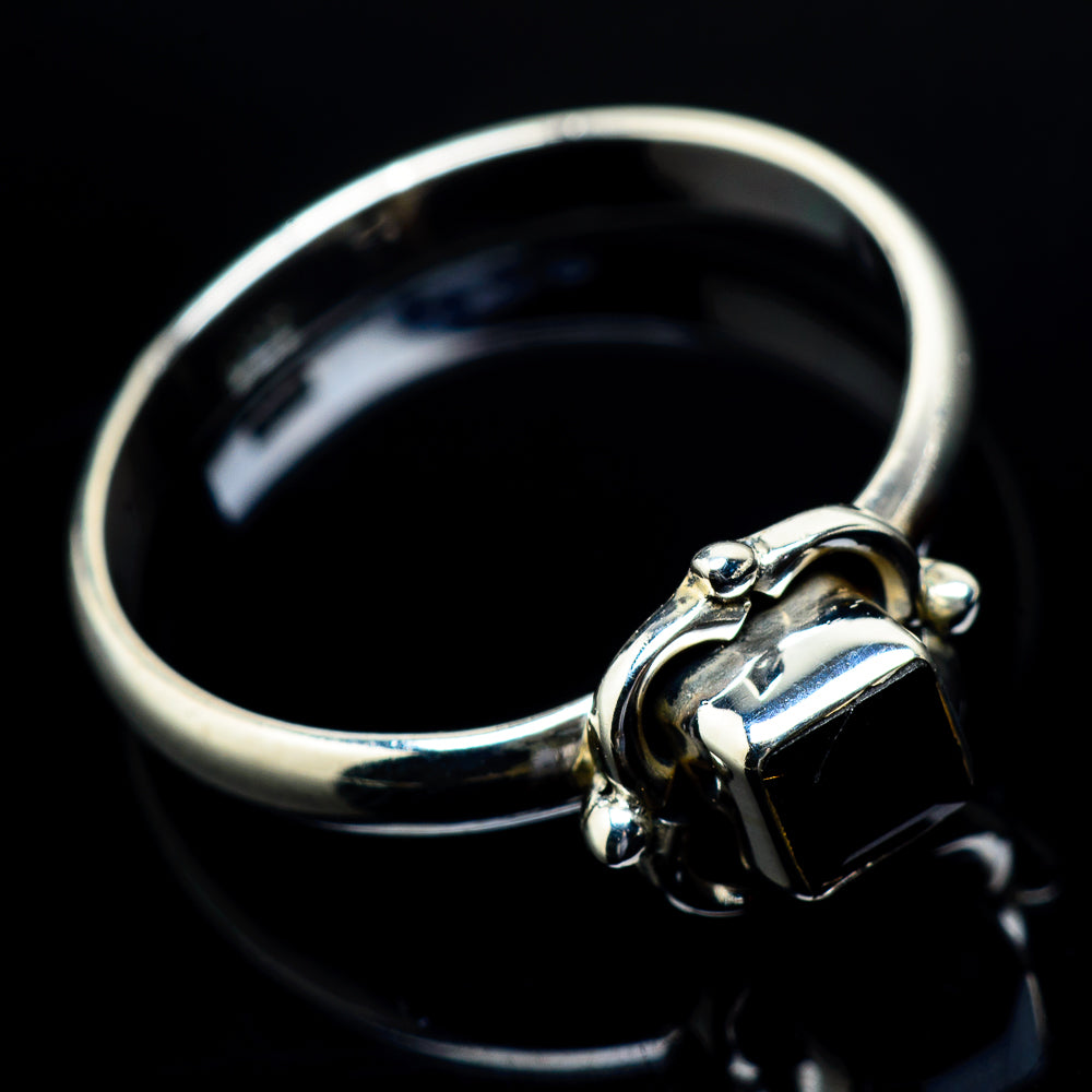 Black Onyx Rings handcrafted by Anasilvercos - RING19859