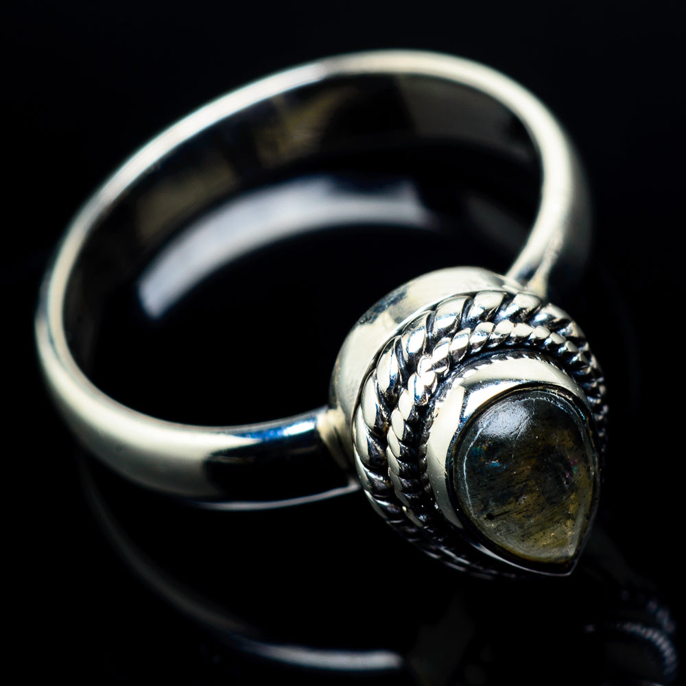 Labradorite Rings handcrafted by Anasilvercos - RING19864