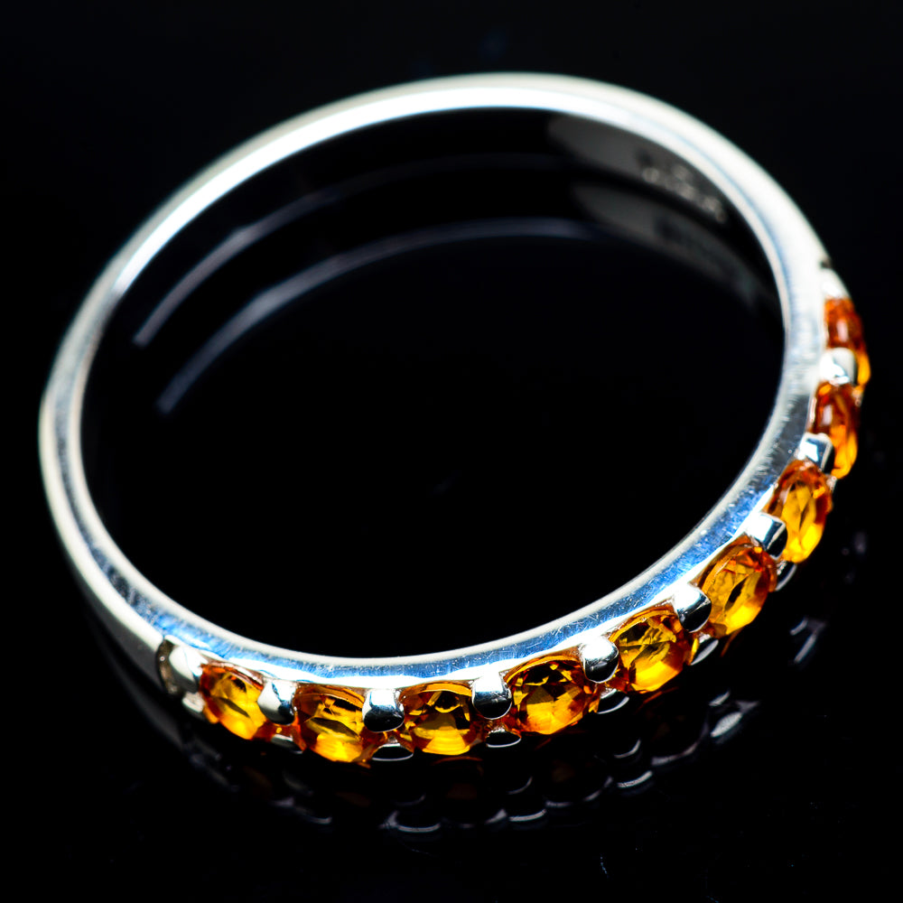 Citrine Rings handcrafted by Anasilvercos - RING19898