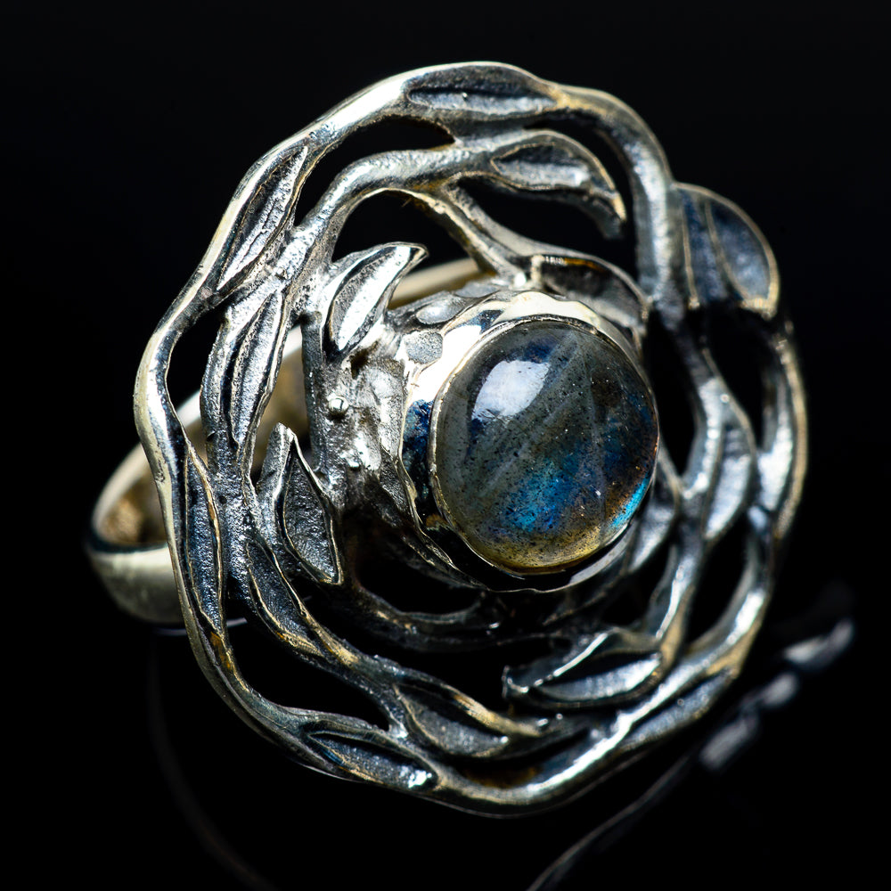 Labradorite Rings handcrafted by Anasilvercos - RING19908