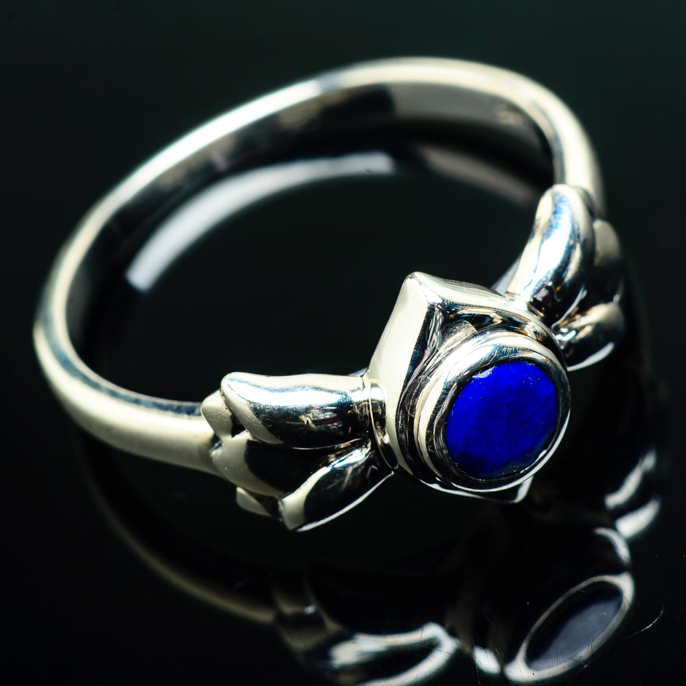 Lapis Lazuli Rings handcrafted by Anasilvercos - RING20032